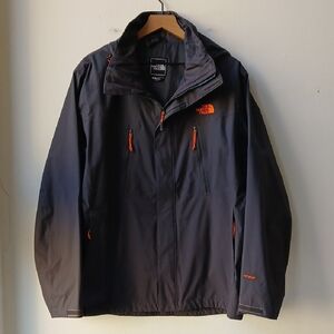 The North Face Rain Shell Jacket Dark Gray Men's Large